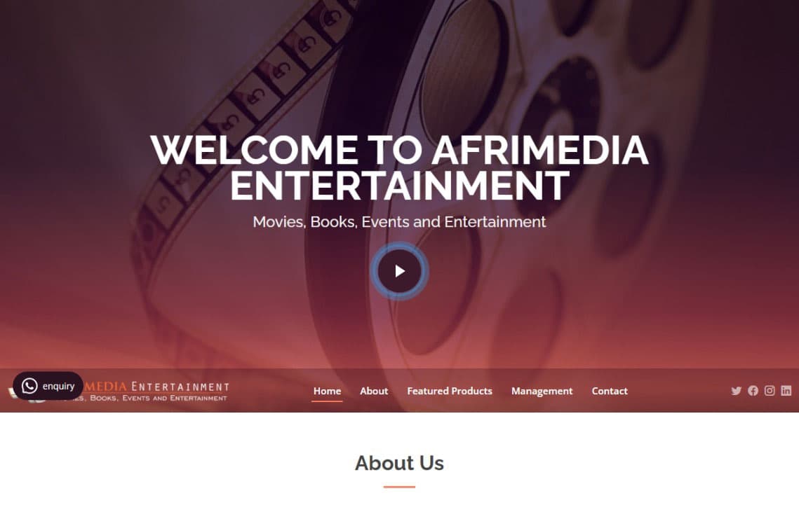 Afrimedia Website