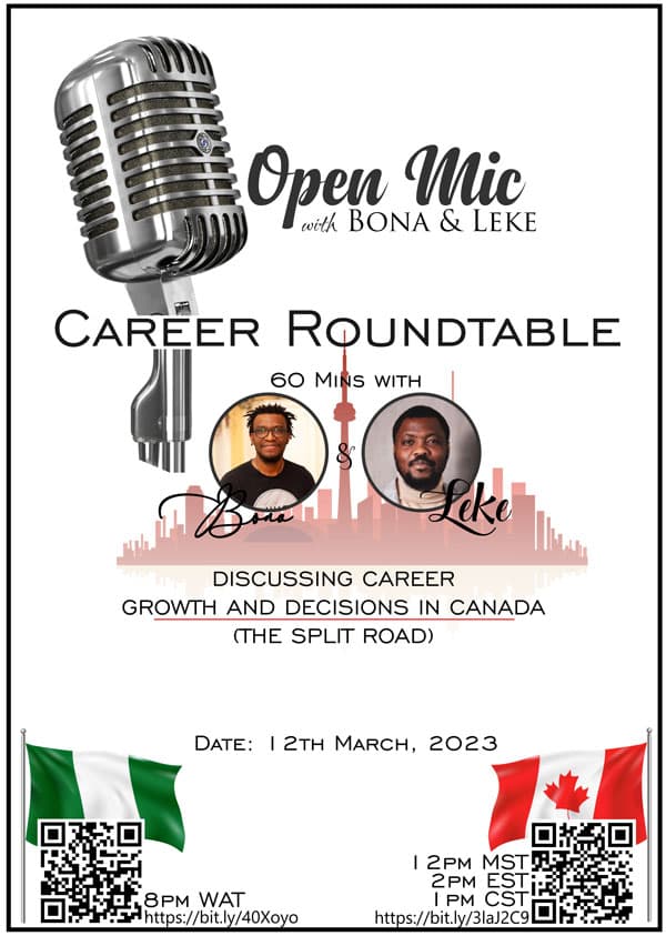 Open Mic Flyer Design