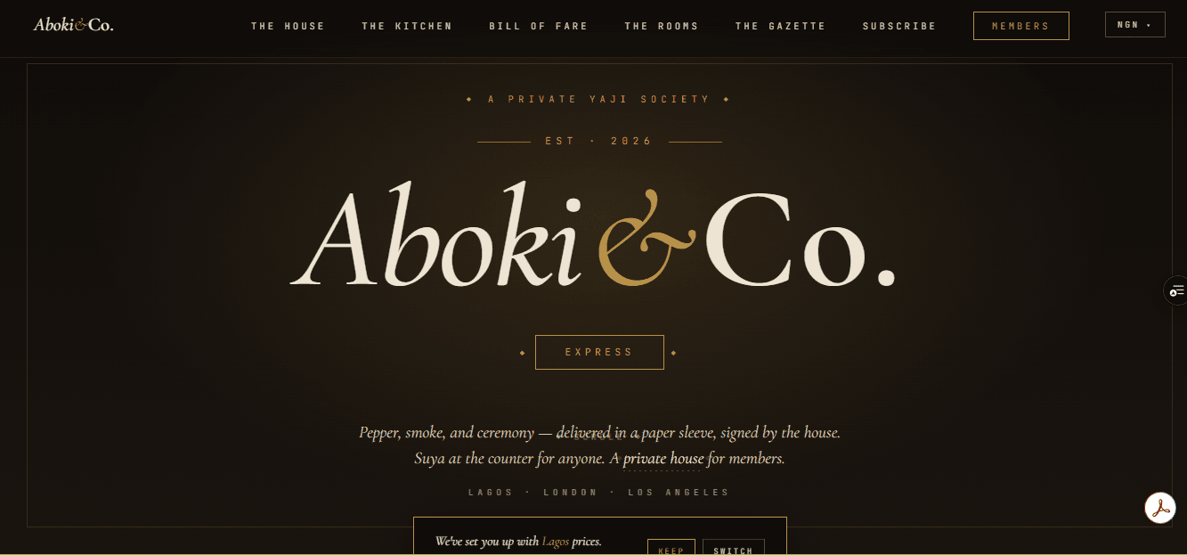 Aboki & Co. screenshot